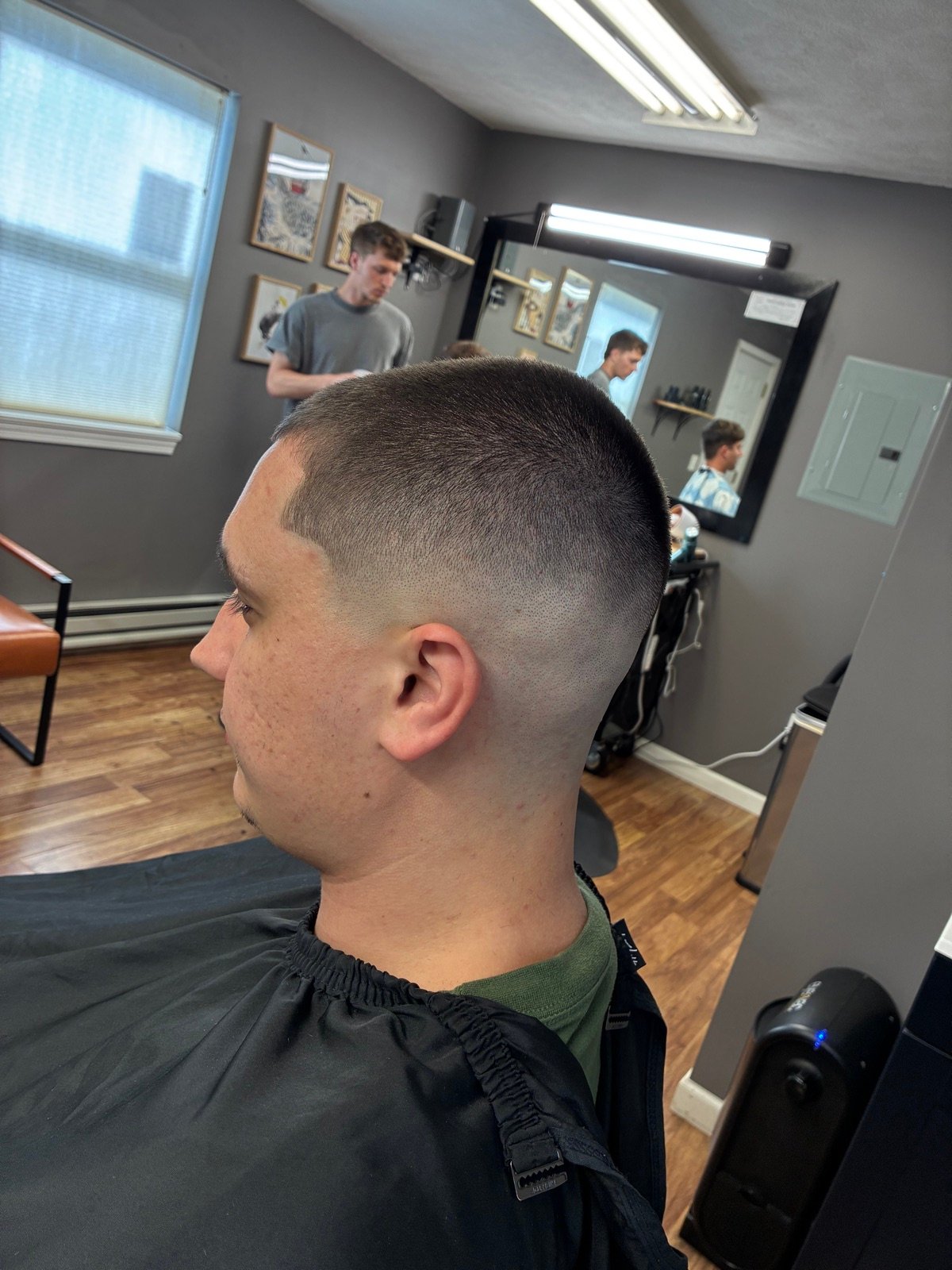 Short buzz fade